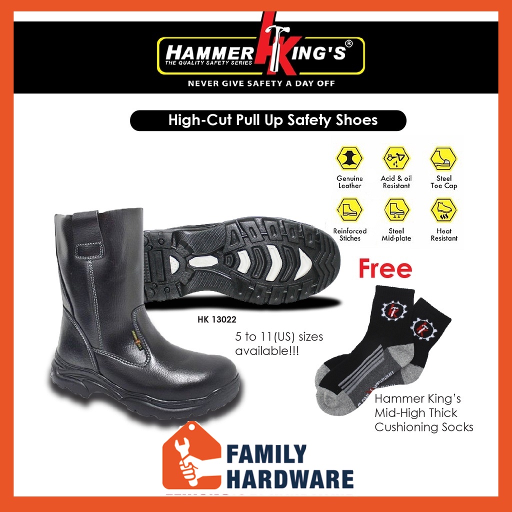HAMMER KINGS Hammer King’s HK13022 HK 13022 Safety Boots Safety Shoes