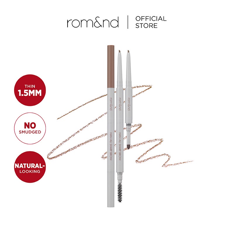 ROMAND Han All Sharp Brow [6 Color To Choose] | Shopee Malaysia