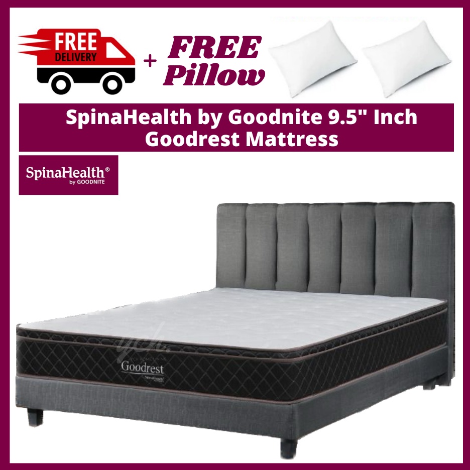 [FREE Pillow+FREE Delivery] SpinaHealth by Goodnite 9.5