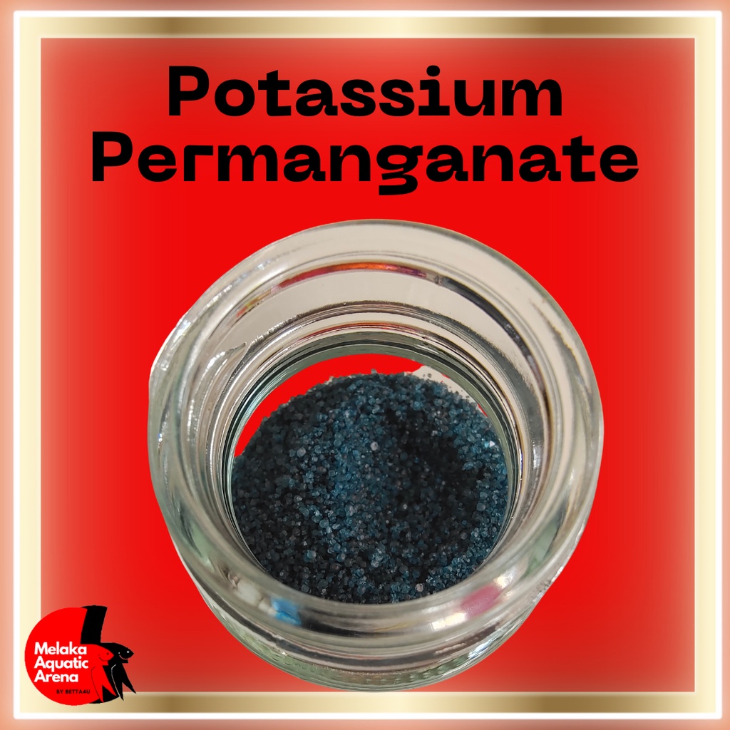 Potassium Permanganate Fish Medication/Ubat Ikan/Fish Medicine/Koi 20g