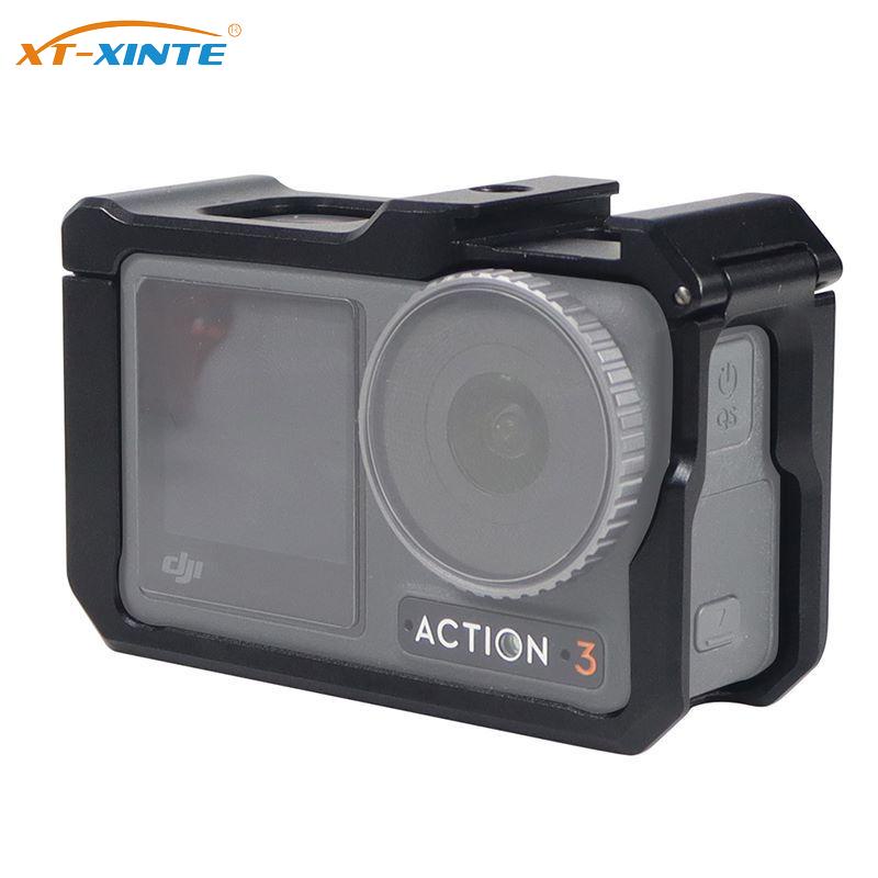 XT-XINTE Aluminum Alloy Camera Cage Rig Compatible for DJI Action 5pro ...