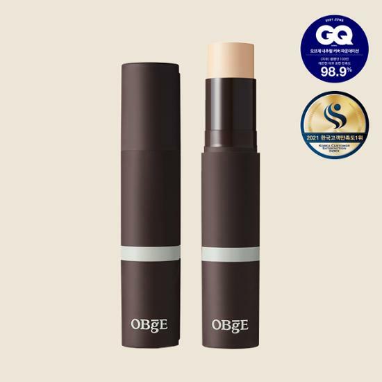 ObgE Natural Cover Foundation SPF50+ PA++++ – 13 G, 01 Ivory – 3-in-1 Lotion, BB Cream, Sonnenschutz