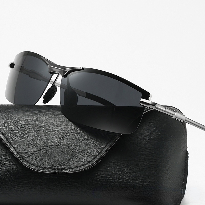 New polarized color changing sunglasses day and night two driver