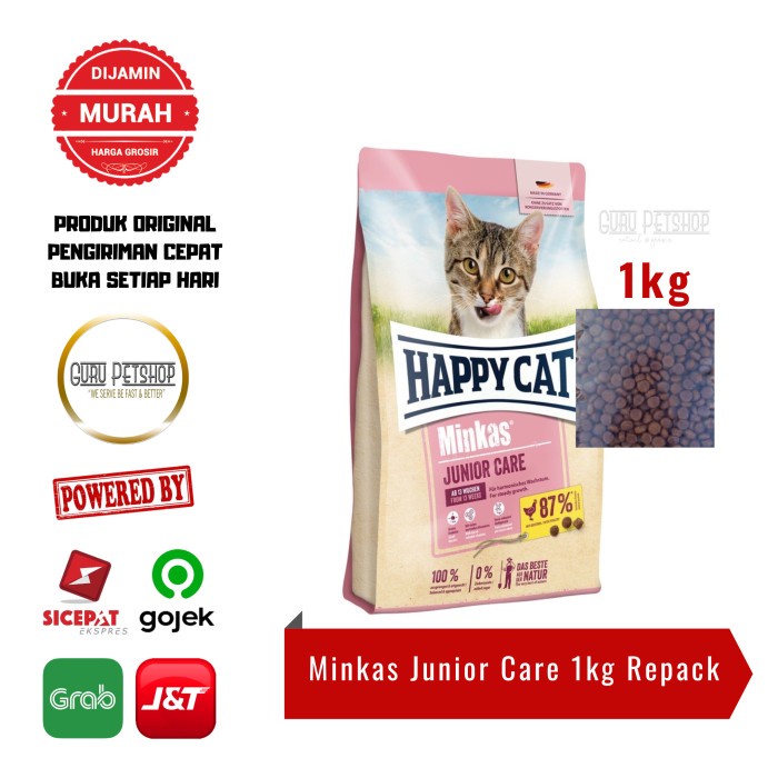 Happy Cat Minkas Junior Care 1kg/Minkas Junior Cat Food | Shopee Malaysia