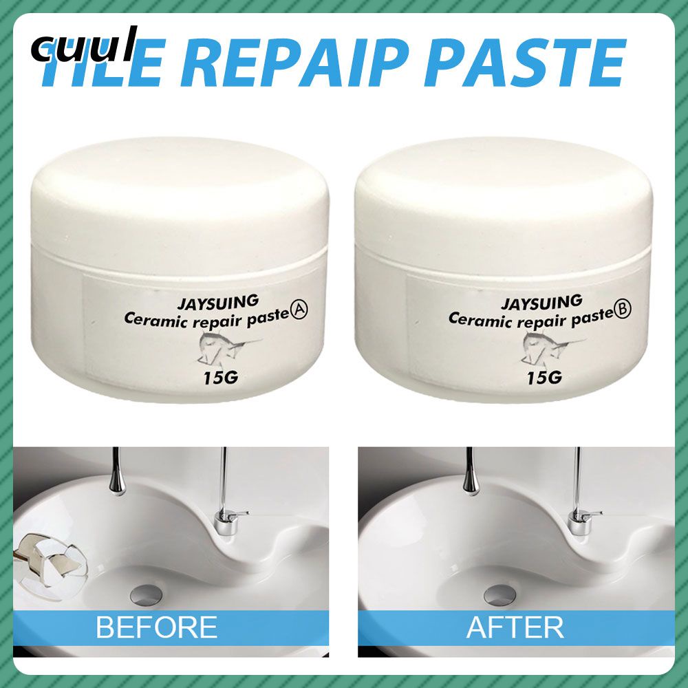 In Stock Ceramic Repair Paste Repair Tub Tile Repair Kit Porcelain Crack Chip Ceramic Paste