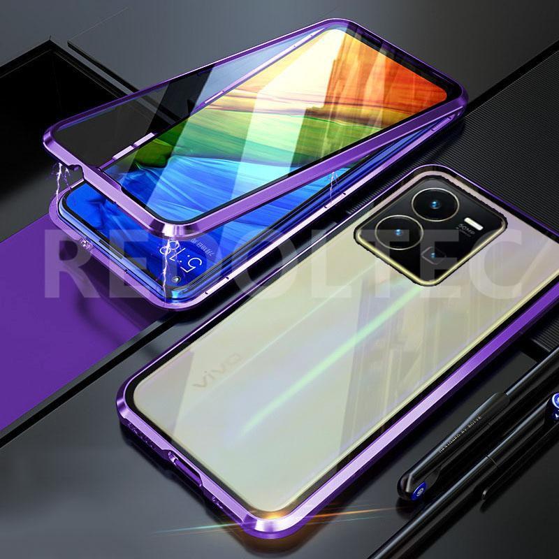 Case VIVO Y35 2022 New Double Sided Front + Back Glass