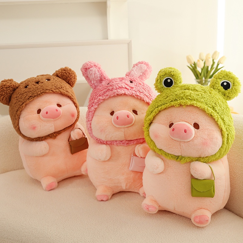 Lulu pig transformation plush kawaii toy ins style anime plush doll ...