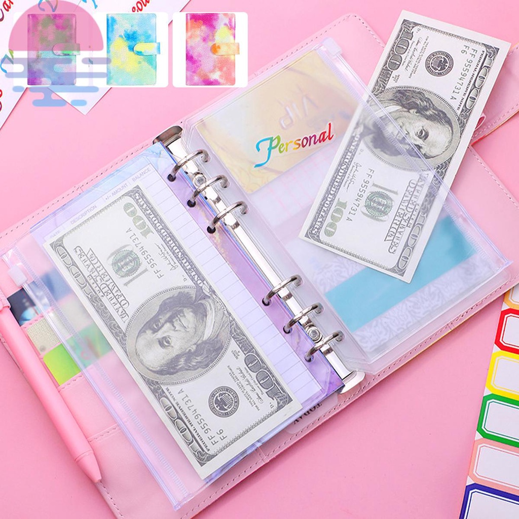 27pcs A6 Budget Ring Binders Set Money Saving Wallet Organizer Binder ...