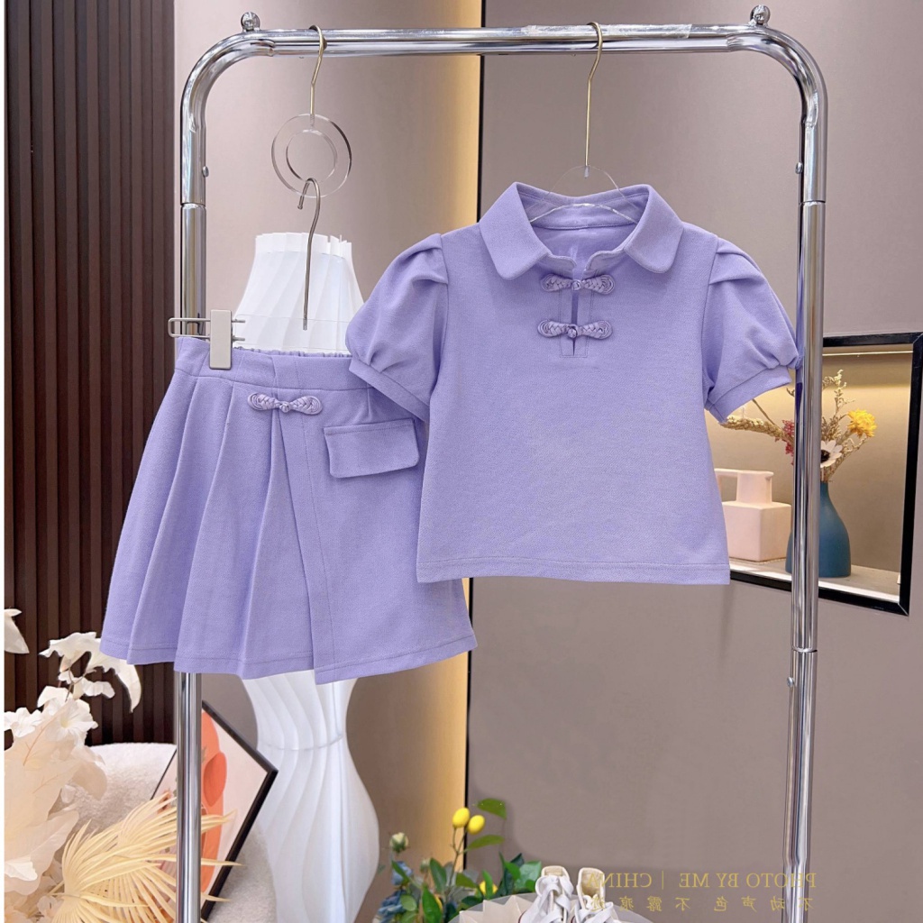 Kids Girls Terno Kids 3-12 Years Old Girl Fashion Shirt Top +
