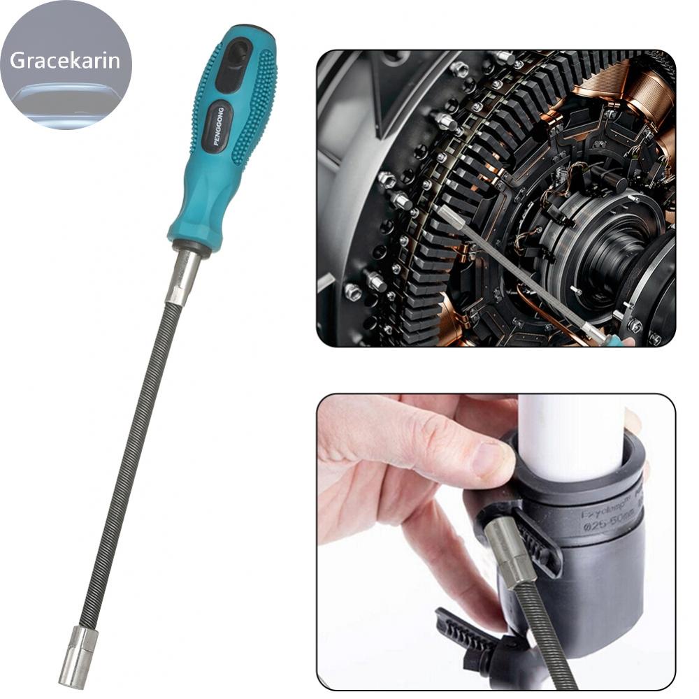 Flexible Hose Clamp Driver 7mm Metric Nut Driver Flex Socket Shopee