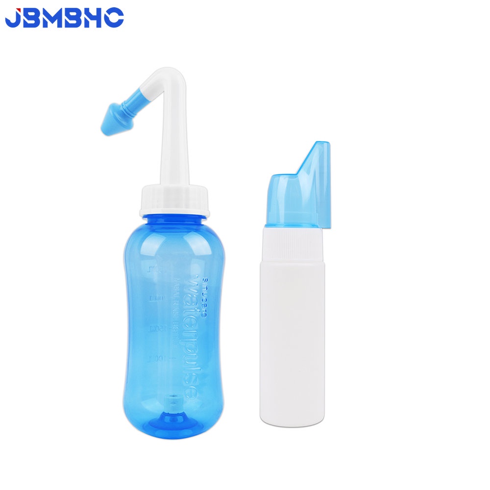 Nose Wash Bottle 300/500ml Waterpulse Relief Rhinitis Sinus Allergies ...