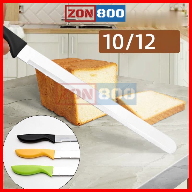 DIY Baking Fine Teeth Cake Knife Toast Cutter Bread Knife Stainless