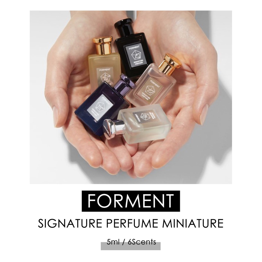 [FORMENT] 2023 NEW! Signature PERFUME MINIATURE 5ml (Cotton Hug / Cotton Memory / / / Velvet Hug