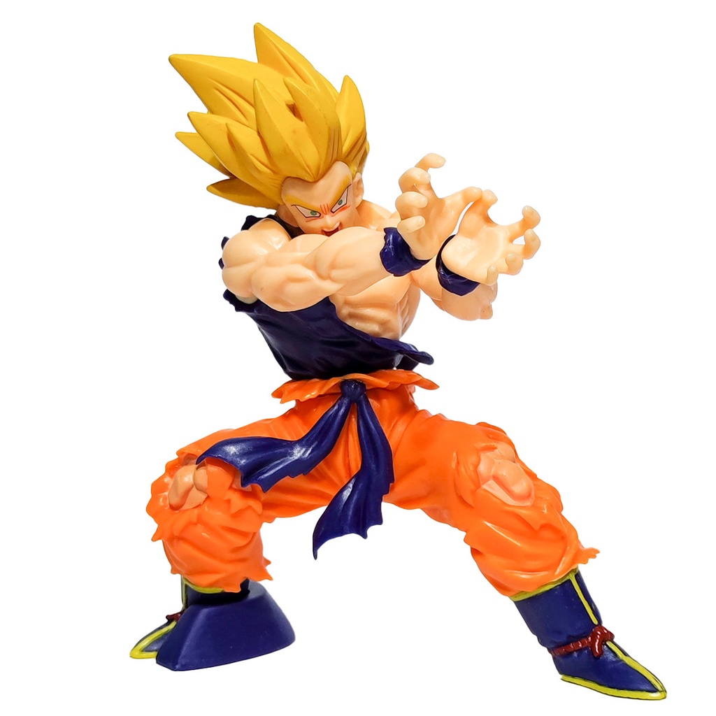 15.5CM Dragon Ball Figure Shockwave Goku Anime Action Figure PVC Model ...