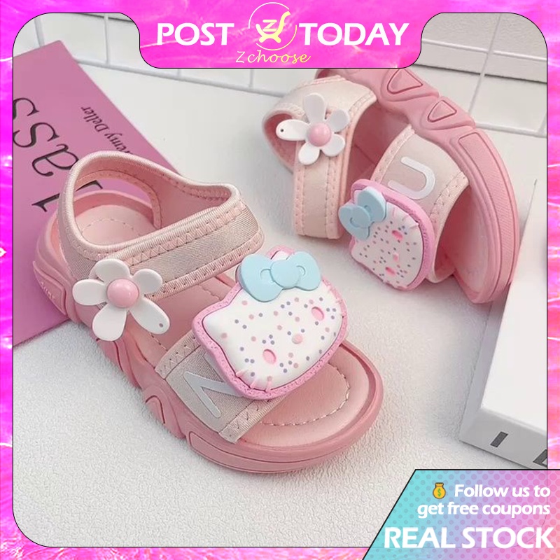 Kitty Sandals Baby Girls