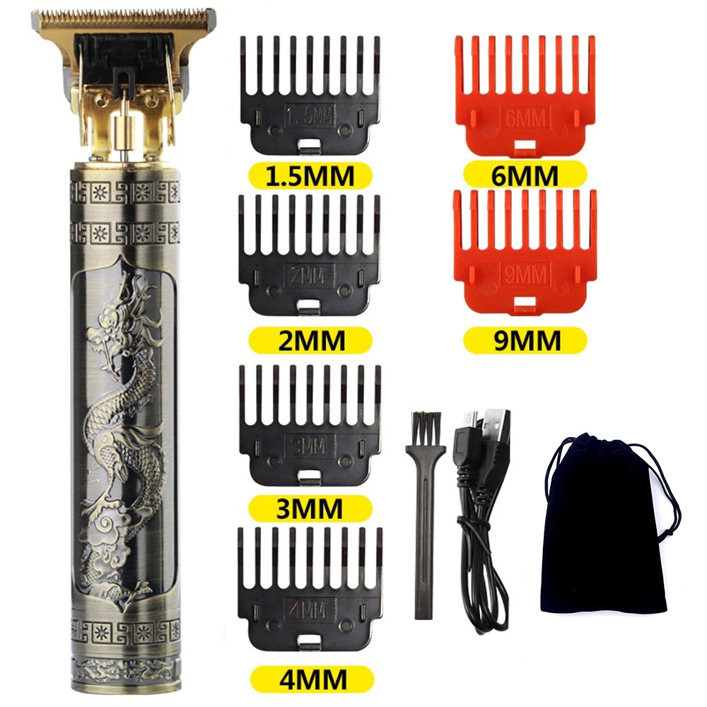 Wireless Electric Hair Clipper Hair trimmer Barber Haircut Rechargeable