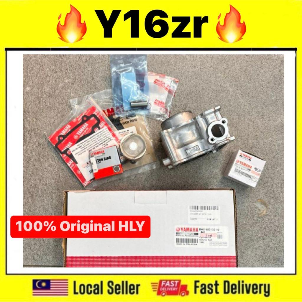 100% Original Yamaha Y16 ZR Y16ZR Cylinder Block Assy Blok Set + Piston ...
