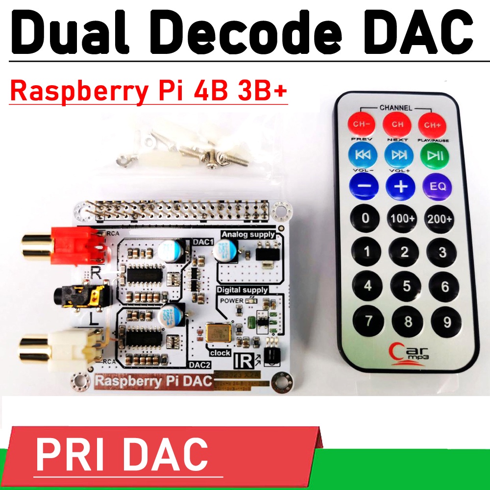 Volumio Mode Raspberry Pi DAC Raspberry Pi 4B 3B+\3B\2B\ZERO(W) HIFI ...