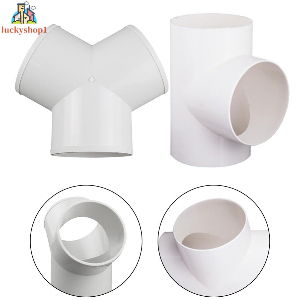 PVC Range Hood ThreeWay Exhaust Air Pipe Ducting T/Y Splitter Connector New Shopee Malaysia