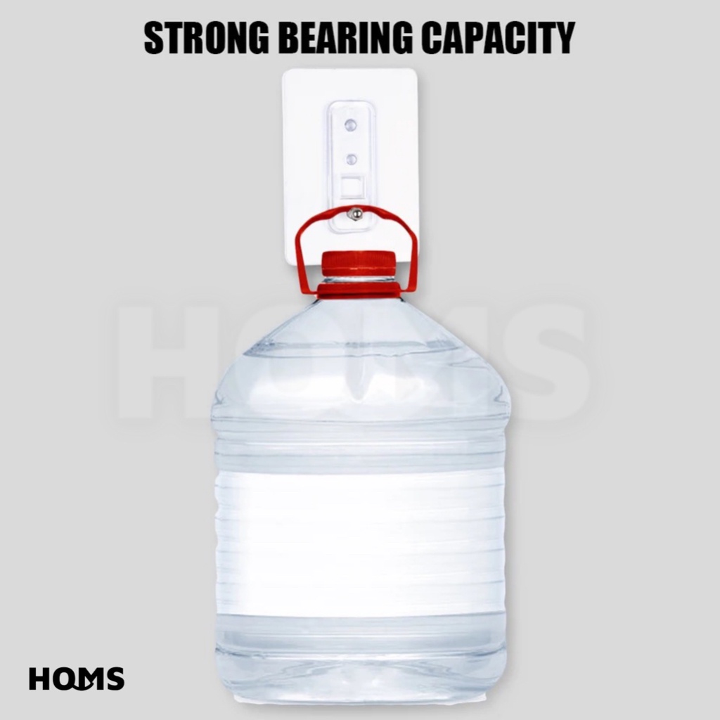 HOMS Punch Free Sticker Glue Pad Adhesive Wall Hooks Screw Stickers ...