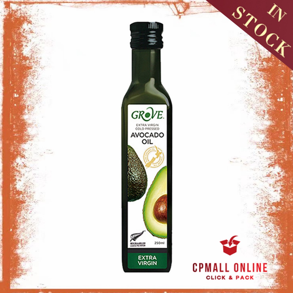 [Expiry Date 01/2027] New Zealand Extra Virgin Cold Pressed GROVE 牛油果油