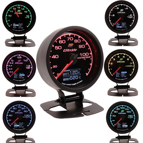 Greddy METER Multi DA Gauge with Digital display [ 7 COLOUR ] | Shopee ...
