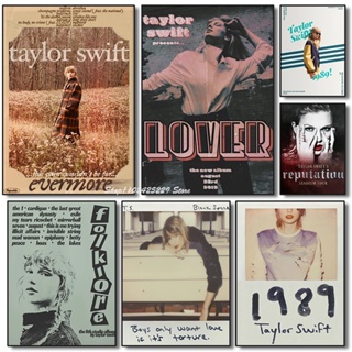 Taylor Album Swift Poster Lover Canvas Poster Wall Art Print Painting  Decorations for Home Bedroom Living Room Gifts Unframe:16x24inch(40x60cm)