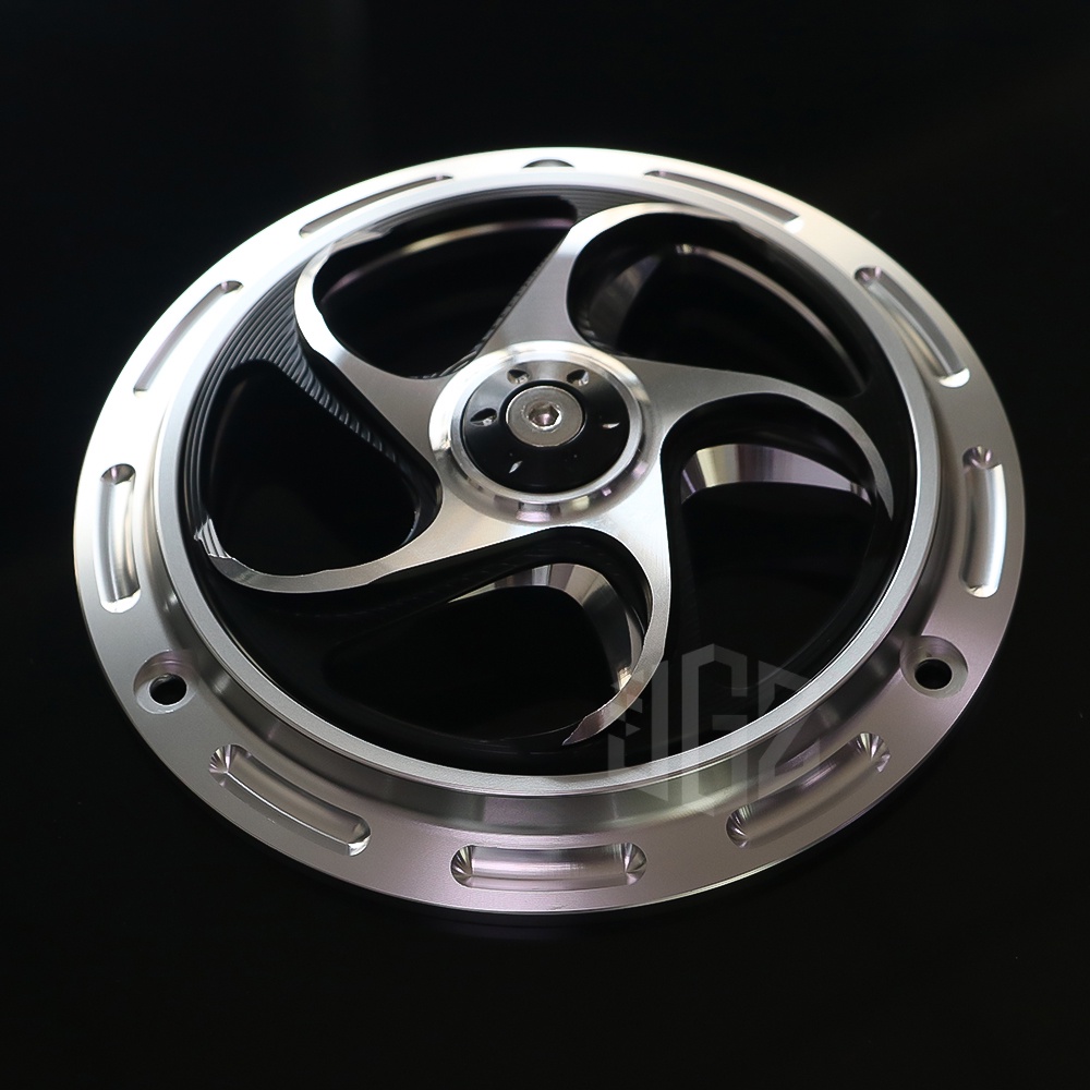 CNC Scooter Cover Cooling Fan Engine Spinner Rotate Guard Motorcycle ...