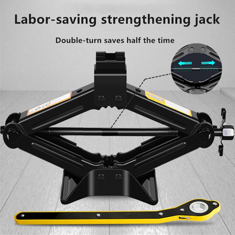[24 Shipping]Manual Scissor Jack Heavy Duty Car Jack Kereta Jack Tayar