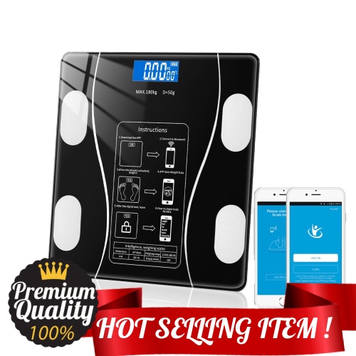 BEST SELLER 80 in 1 Smart Body Fat Analyser Weighing Device Digital