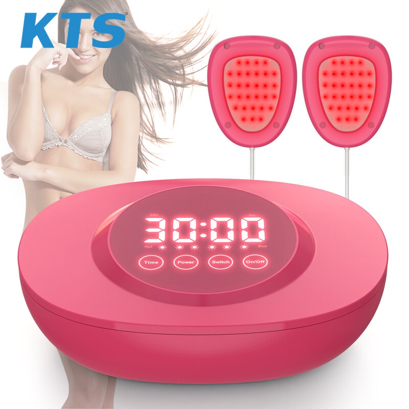 KTS Red And Blue Light Therapy Device Breast Massager Electric Breast