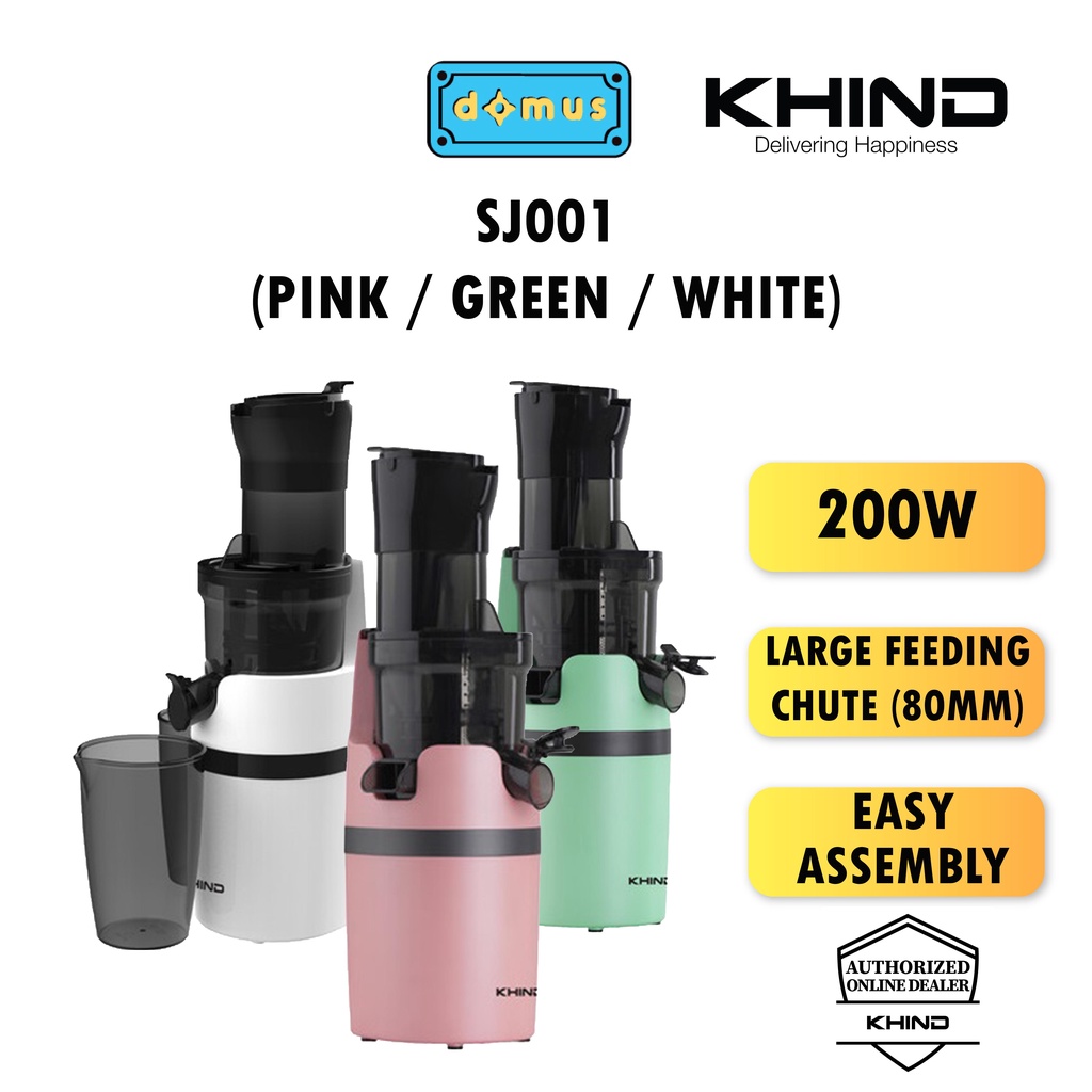 Khind Slow Juicer (200W) SJ001 Shopee Malaysia