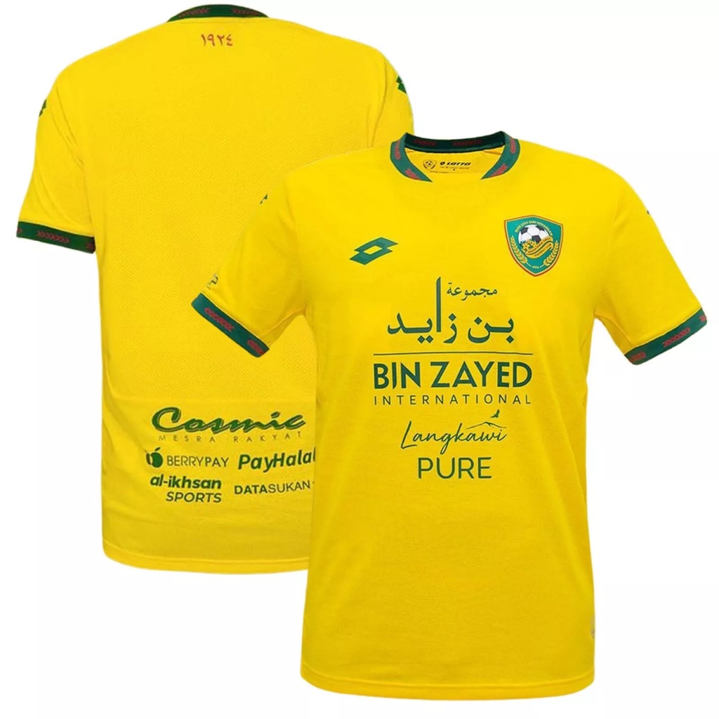 Kedah Jersey 2023 Home Away Third Lotto Shirt Jersey 2023 Player Issue  Original Men Women Kedah Darul Aman FC Football Jersi Short Sleeve Soccer 