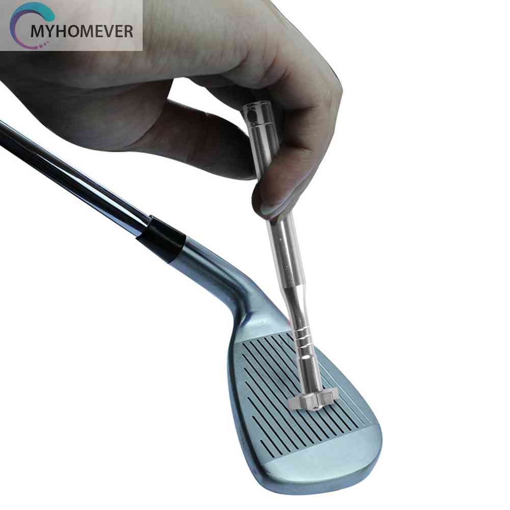 Golf Iron Wedge Groove Sharpener Club Cleaner Tools Golf Cleaning Brush