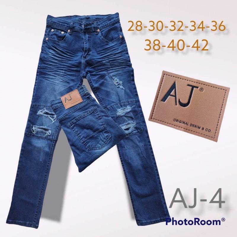 SELUAR JEANS SKINNY KOYAK AJ4 / RIPPED JEANS KAIN GETAH / JEANS KOYAK ...