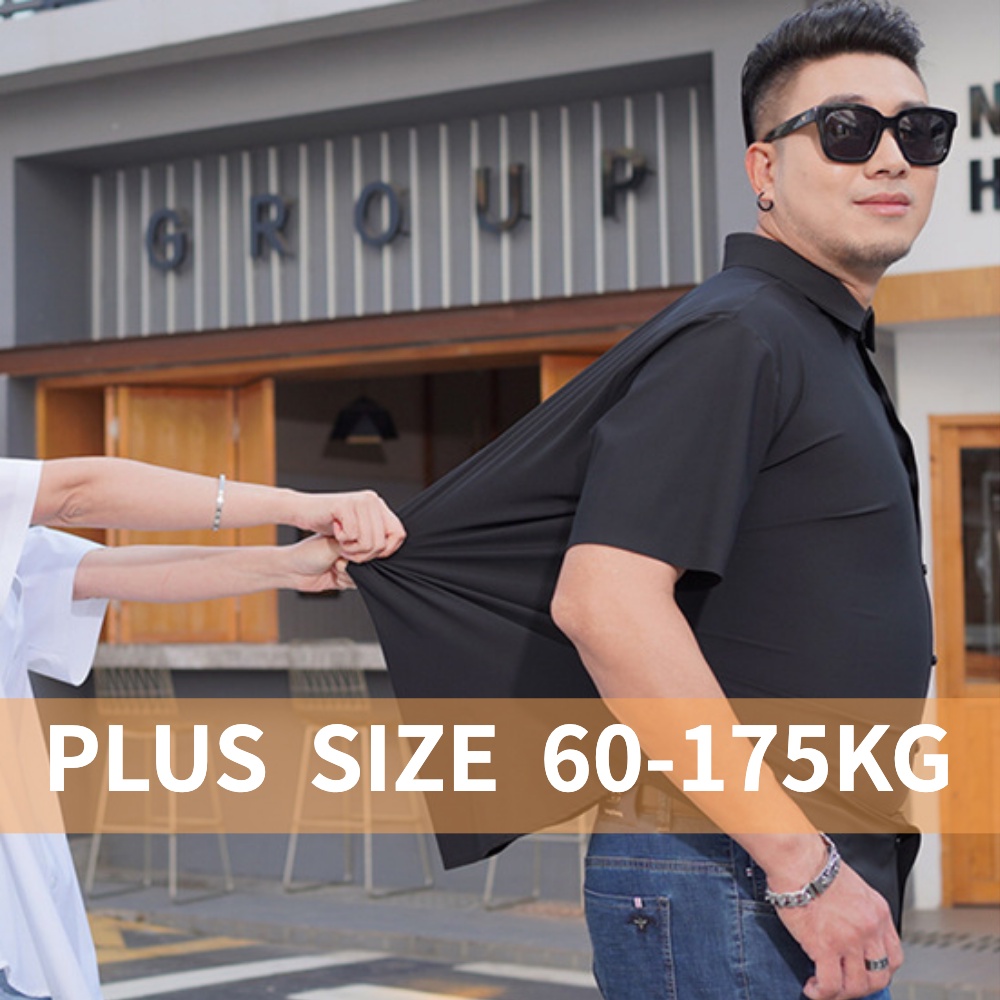 Summer short-sleeved t-shirt trend men's loose oversized big size graphic  Stitched T-shirt 13XL 12XL 8XL streetwear Large Size