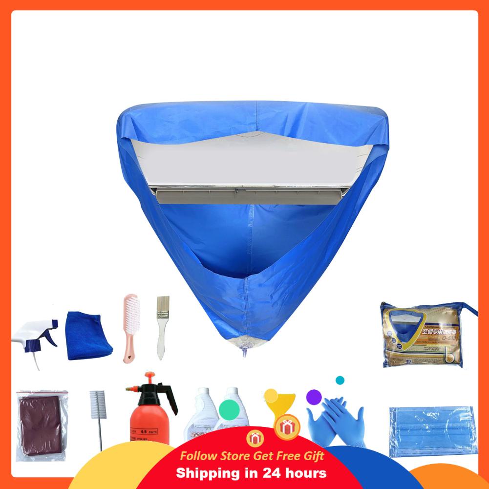Air Conditioner Cleaning Cover Funnel Shape Air