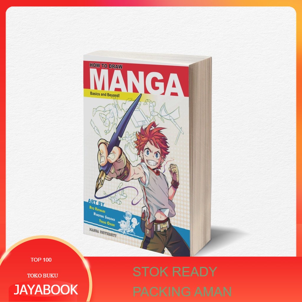 (Update) How To Draw Manga; Basic And Beyond | Shopee Malaysia