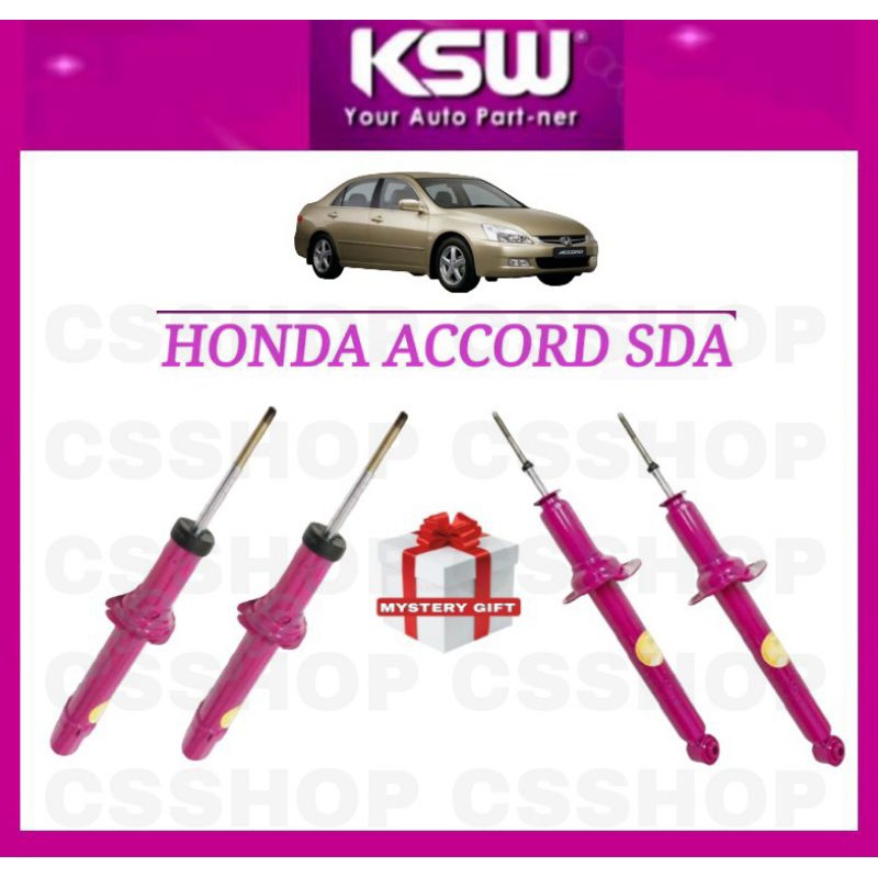 HONDA ACCORD SDA 20032008 ABSORBER ORIGINAL KSW FRONT / REAR HEAVY