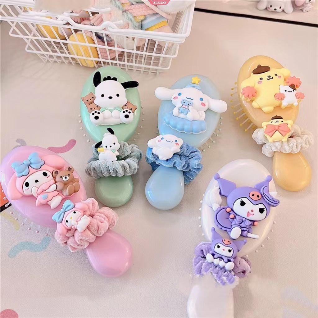 Kawaii Sanrio pachacco Cute Cartoon Young Girl Heart Smooth Hair Comb ...