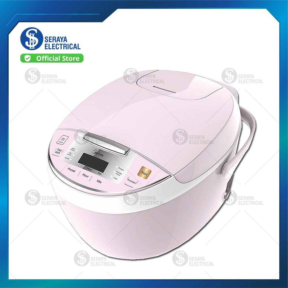 Midea 1.0L Smart Fuzzy Logic MultiFunction Rice Cooker MBFS10