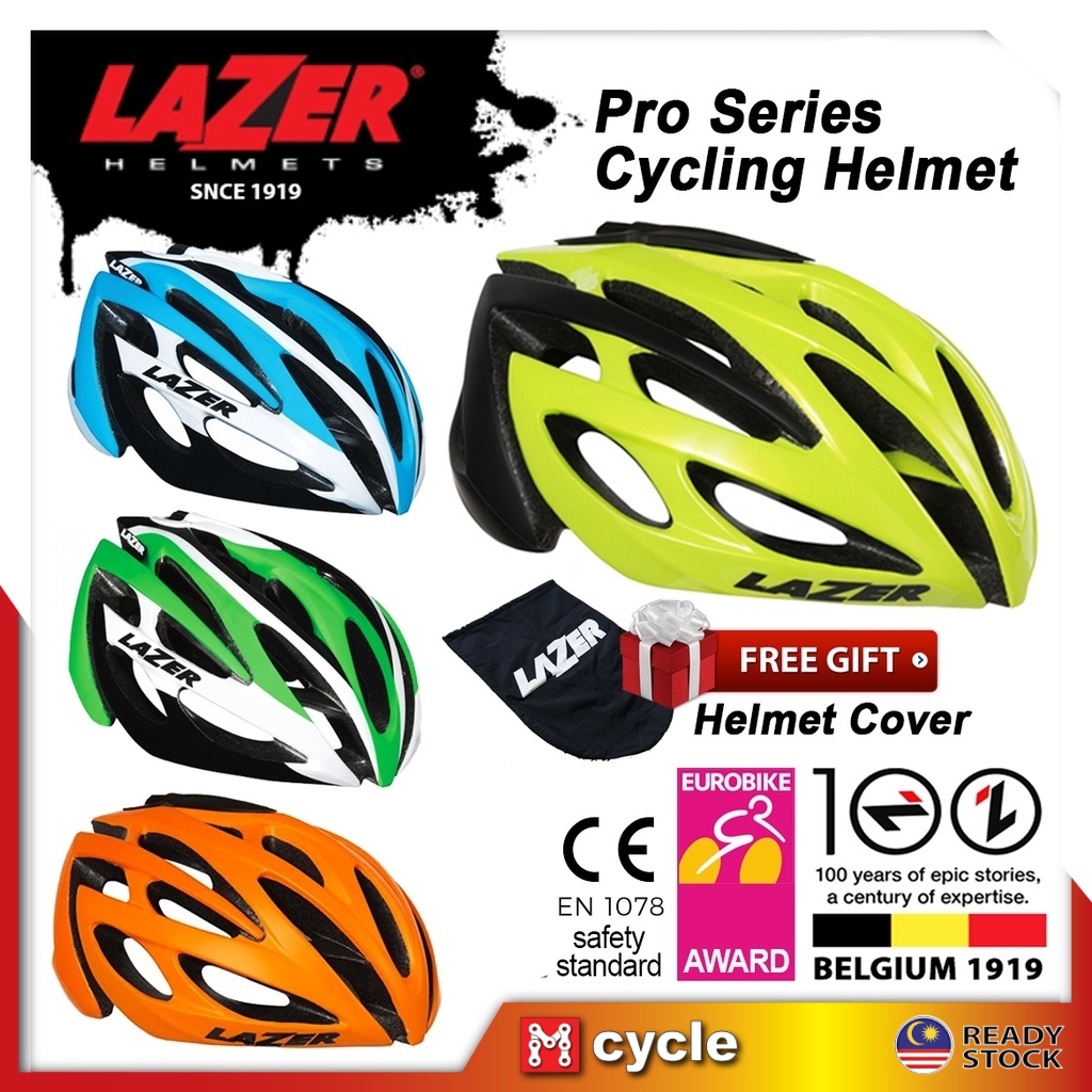 [100 Original] LAZER O2 Pro Series Road MTB Cycling Helmet Belgium