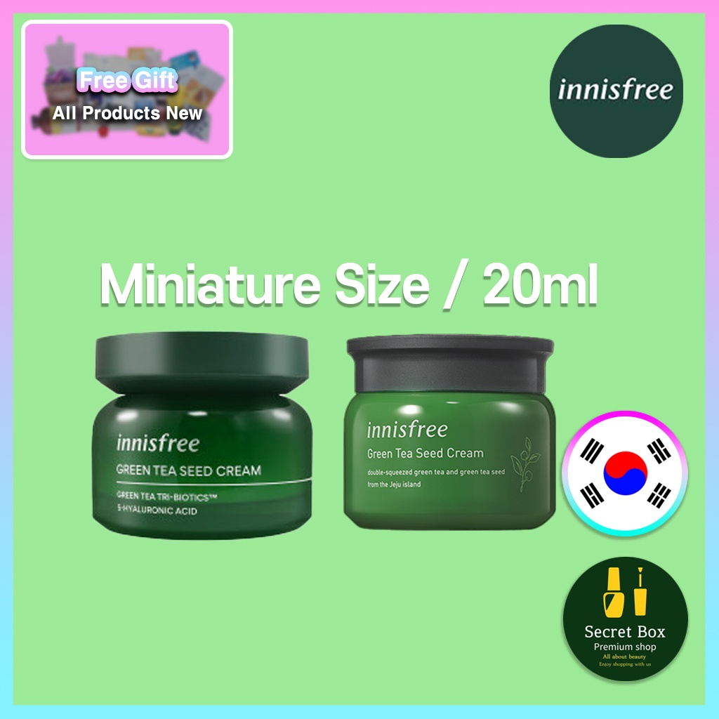 Innisfree Green Tea Seed Cream 20ml Shopee Malaysia