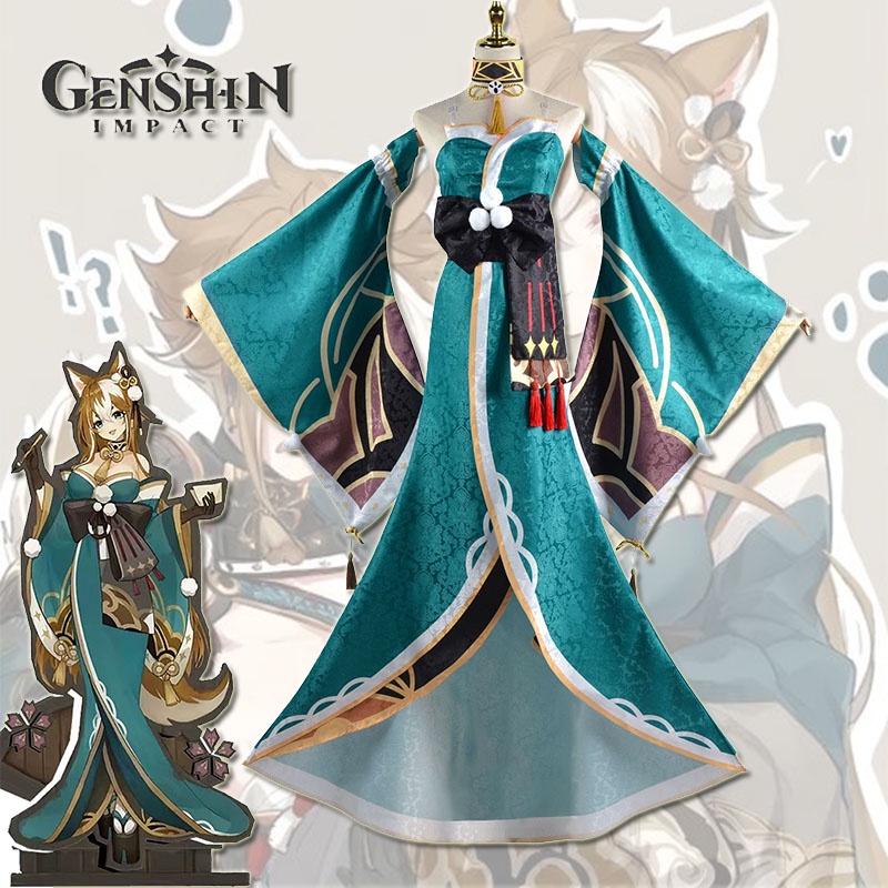 Genshin Impact Gorou Cosplay costume Gender Transition Hina Cos Women's ...