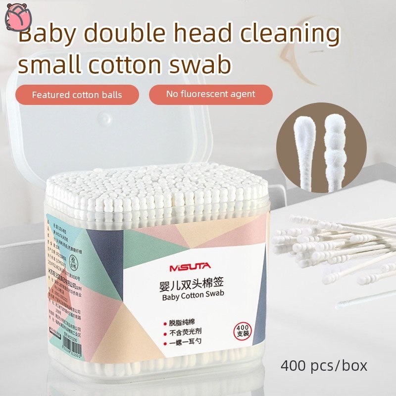 400 pcs/box buds cotton buds for baby bud small tip bud for babi Ear ...