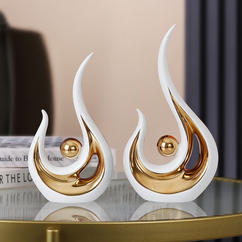 Minimalist Creative Ceramic Crafts Home Cabinet Decoration Office Desk ...
