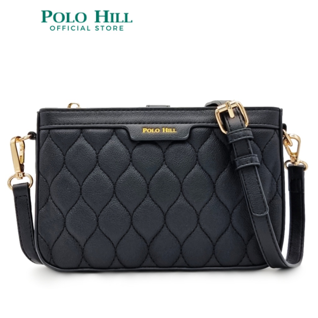 POLO HILL Ladies Quilted Sling Purse Bag PLWL-LW172 | Shopee Malaysia