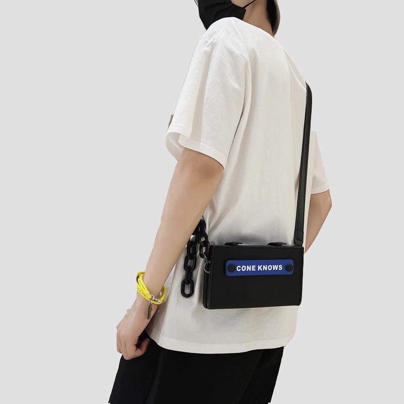 SUNWISH Tk HOT Ja10 C K CONE KNOWS Mark 2024 Avant garde Personalization Small Sling Bag Lelaki Shoulder Bag For Men Crossbody Bag Small Square Bag Shopee Malaysia