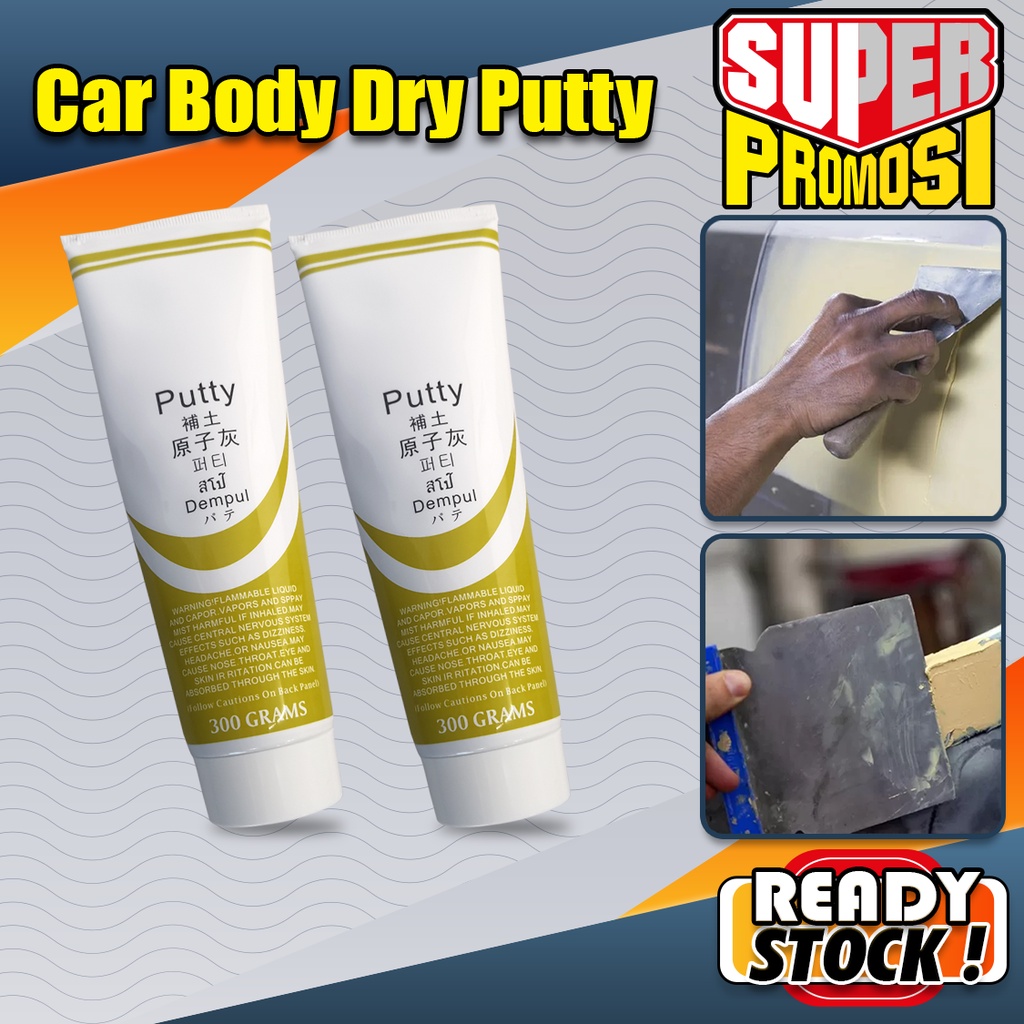 300g Grey Simen Body Kereta Car Putty Glazing Putty Scratch Filler ...