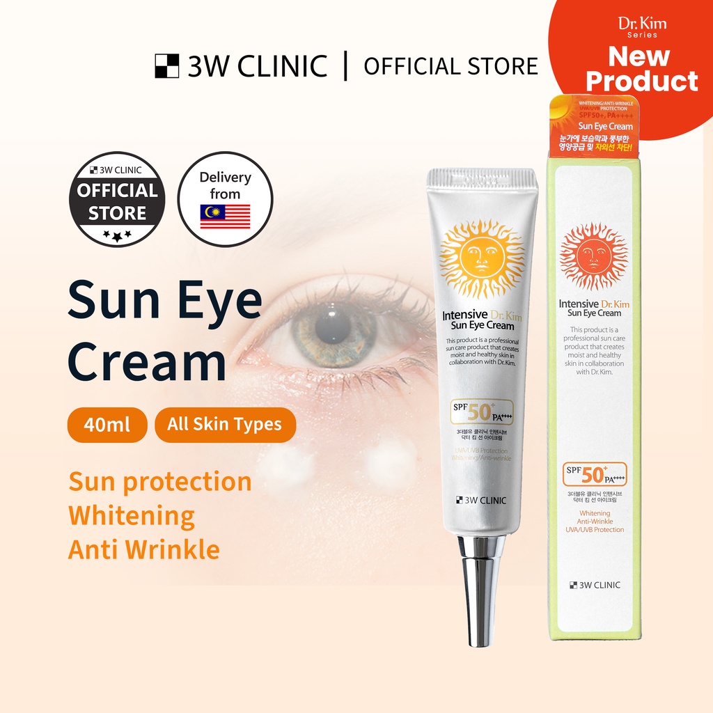 3W Clinic Intensive Dr Kim Sun Eye Cream (40ml) Shopee Malaysia